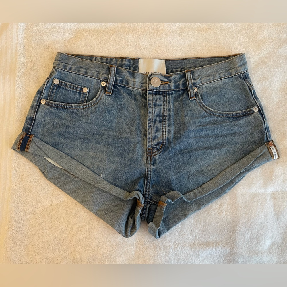 One teaspoon Bandits Low Waist Denim Shorts